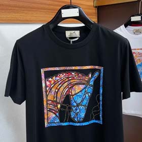 New Hermes LV Louis Vuitton Fendi Versace T-shirt（11 styles)-1786  